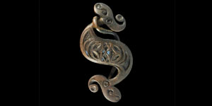 Iron Age Celtic Bronze Dragonesque Brooch