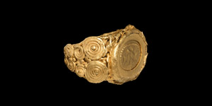 Roman The Houghton Gold Filigree Ring