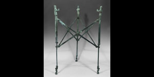 Roman Bronze Folding Tripod Stand