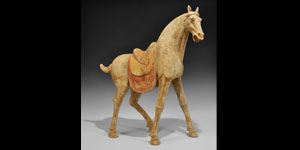 Chinese Superb Striding Horse