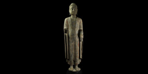 Large Chinese Wei Statue