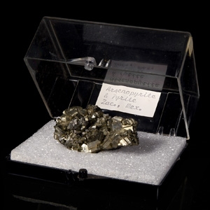 Historic Zacatecas Mexico Arsenopyrite and Pyrite Mineral Specimen