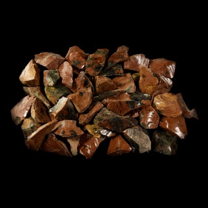 Mahogany Obsidian Flake Mineral Specimens