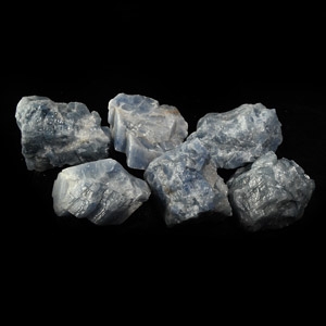 Large Blue Calcite Mineral Specimens