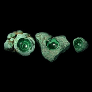 Congo Malachite Mineral Specimen Group