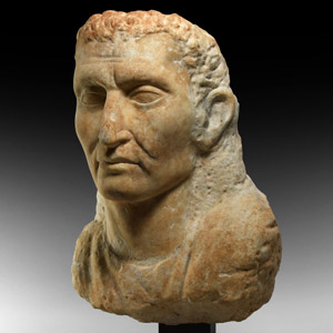 Graeco-Roman Marble Bust of a Noble