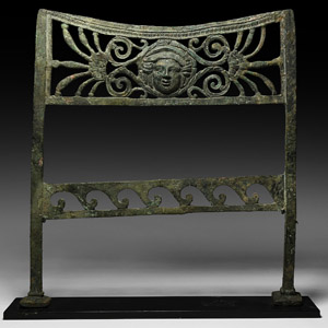 Romano-Etruscan Openwork Stool Panel