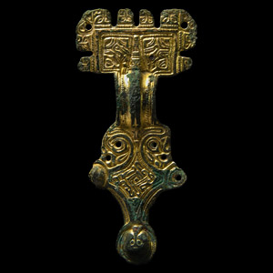 Anglo-Saxon The Oving Great Square-Headed Brooch