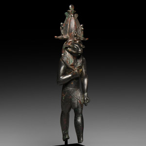 Large Egyptian Statue of Khnum