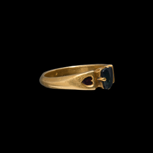 The Wisbech Medieval Gold and Sapphire Love Ring