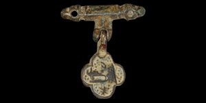 Medieval Richard III Heraldic Horse Harness Pendant with Hanger