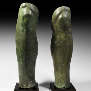 Greek Italic Bronze Greaves