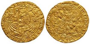 English Medieval Coins - Edward IV - Bristol Mint - Gold Rose Ryal