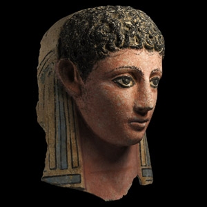 Egyptian Face Mask of a Young Male
