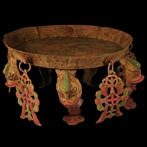 Chinese Bronze Tomb Vessel