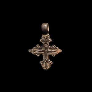 Post Medieval Silver Cross Pendant