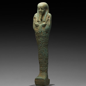 Hieroglyphic Shabti for Nes-Ptah
