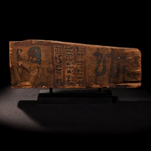 Polychrome Coffin Section