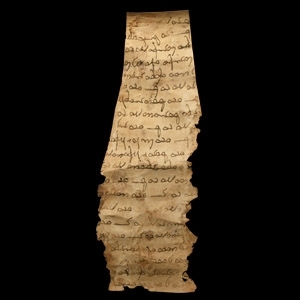 Bactrian Manuscript Listing Sheep Supplied from Various Named Individuals