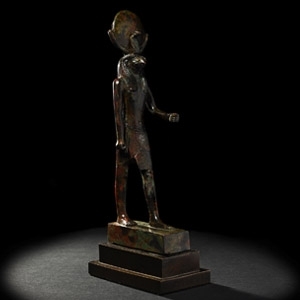 Bronze Statue of Khonsu