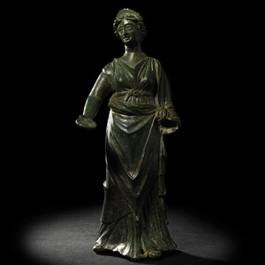 Bronze Figure of a Goddess
