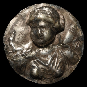 Silver Phalera with Bust of Diana