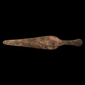 Western Asiatic Bronze Dagger with Integral Hilt