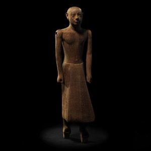 Wooden Statue of a Noble