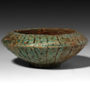 Faience Dish with Decoration