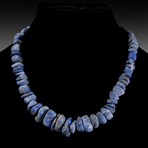 Natural History - Lapis Lazuli Bead Necklace