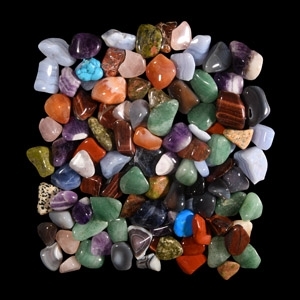 100 Polished Mixed Mineral Specimens