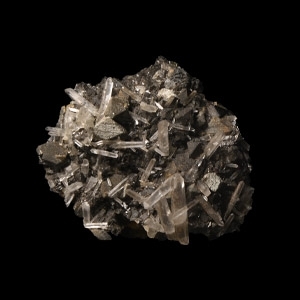 Natural History - Galena with Quartz and Sphalerite Crystal Specimen