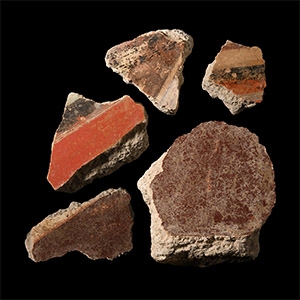 Roman Fresco Painted Wall Plaster Collection