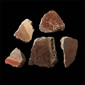 Roman Fresco Painted Wall Plaster Collection