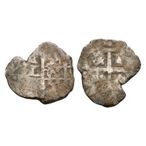 World Coins - Spain - Philip IV - 1653 - Cob 1 Real