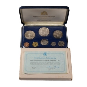 World Coins - Barbados - 1973 - FM Cased Proof Set [9]