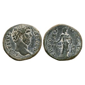 Ancient Roman Imperial Coins - Aelius - Pannonia AE As