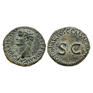 Ancient Roman Imperial Coins - Germanicus - SC AE As