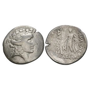 Ancient Greek Coins - Eastern Europe Celts - Imitative Thasos AR Tetradrachm
