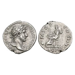 Ancient Roman Imperial Coins - Hadrian - Libertas AR Denarius