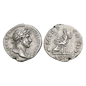 Ancient Roman Imperial Coins - Hadrian - Libertas AR Denarius