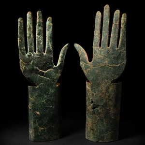 Funerary Figure Hands