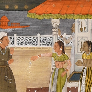 Framed Watercolour Painting