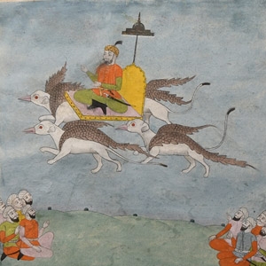 Framed Watercolour Painting