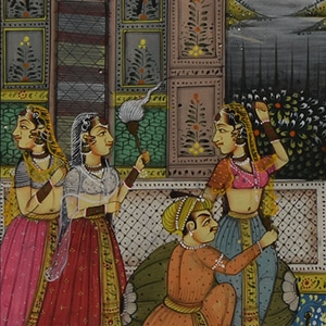 Framed Watercolour Painting