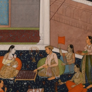 Framed Watercolour Painting