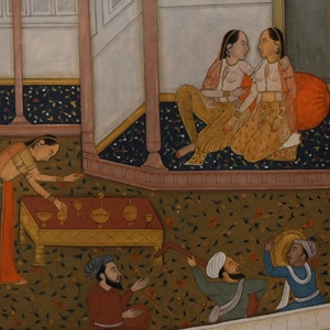 Framed Watercolour Painting