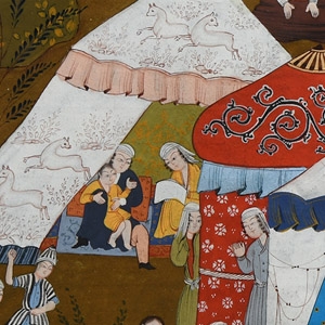 Framed Watercolour Painting