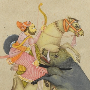 Framed Watercolour Painting