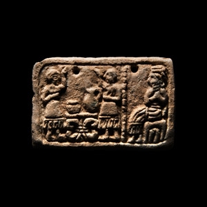 Sumerian Figural Plaque